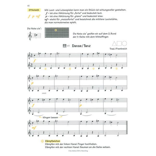 Edition Dux Play Guitar Junior