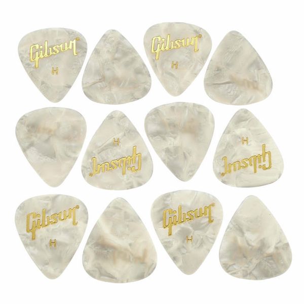 Gibson Perloid Picks Heavy 12pc