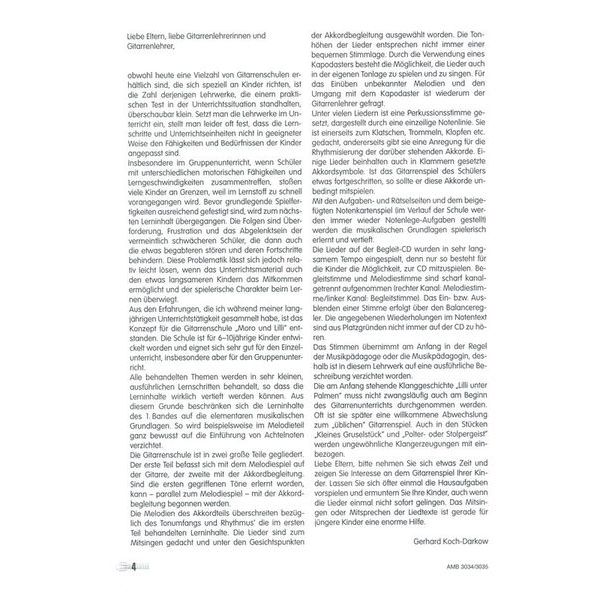 Acoustic Music Books Moro und Lilli