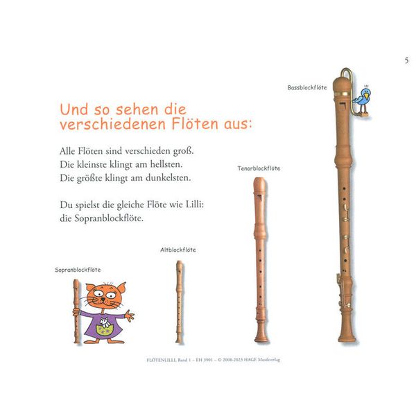 Hage Musikverlag Flötenlilli 1