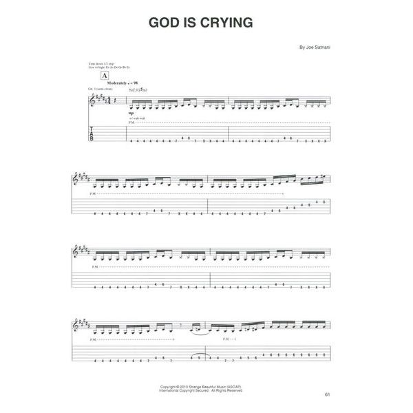 Cherry Lane Music Company Joe Satriani Collection