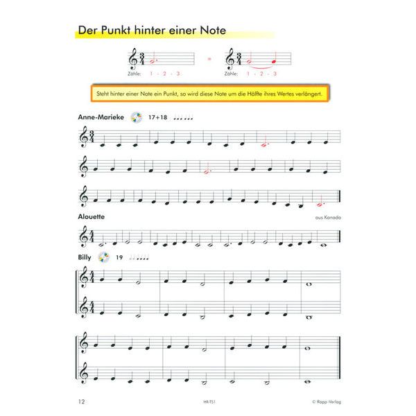 Horst Rapp Verlag Trompete Lernen mit Spa 1