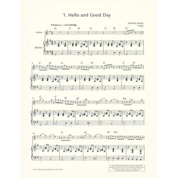 Schott Coffee & Violin