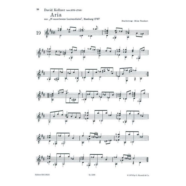 Ricordi Meine ersten Gitarrenstücke 2