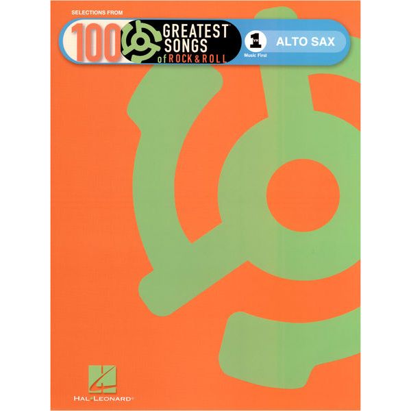Hal Leonard Greatest Songs Of Rock A-Sax