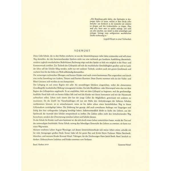 Brenreiter Violoncello-Schule 1