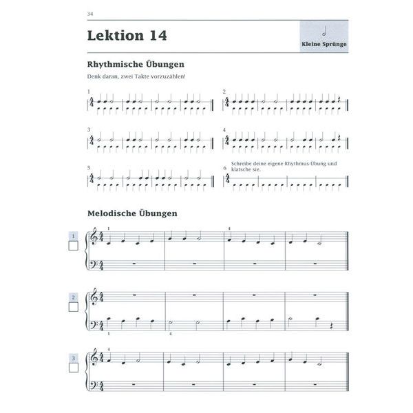 Edition Peters Fit vom Blatt 1