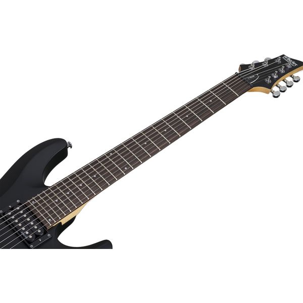 Schecter C-7 Deluxe LH BK
