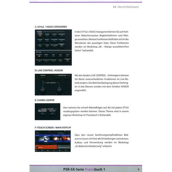 Keys Experts Verlag SX700/900 Praxisbuch  1