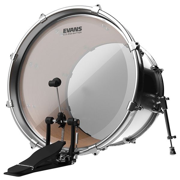 Evans 22" EQ3 Clear