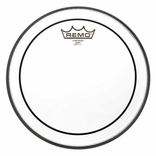 Remo 10" Pinstripe Clear