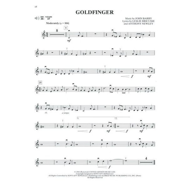 Alfred Music Publishing Ultimate Movie Solos Violin