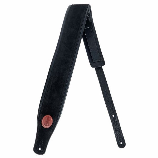 Levys Pad. Suede Strap 3" BLK