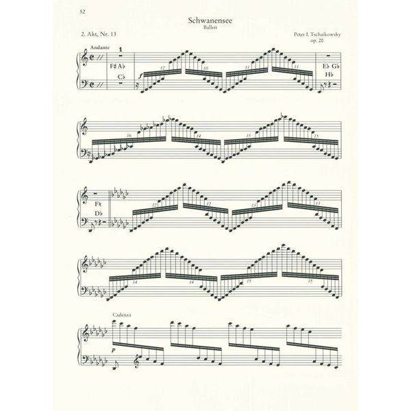 Edition Peters Orchester Probespiel Harfe