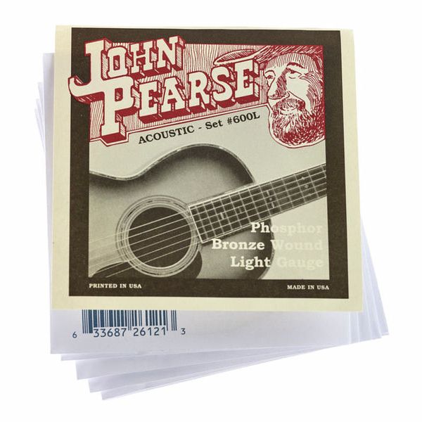 John Pearse 600L Phosphor Bronze