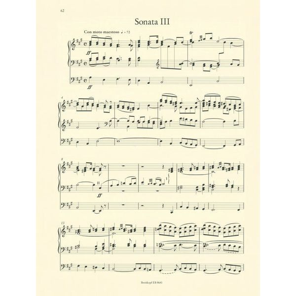 Breitkopf & Hrtel Mendelssohn Orgelwerke 1