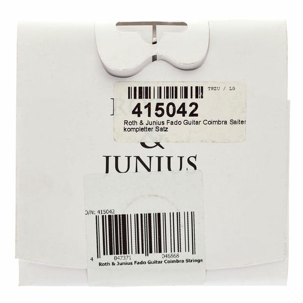 Roth & Junius Fado Guitar Coimbra Strings