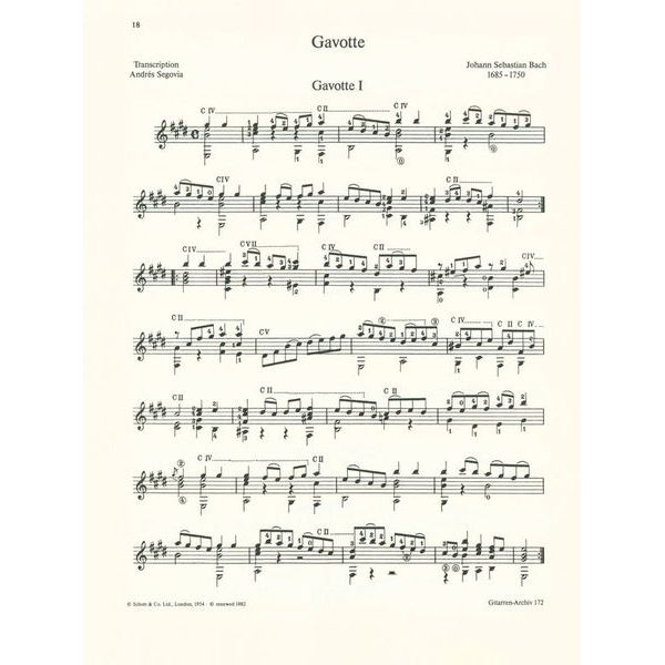 Schott Segovia Die Schönsten Stücke