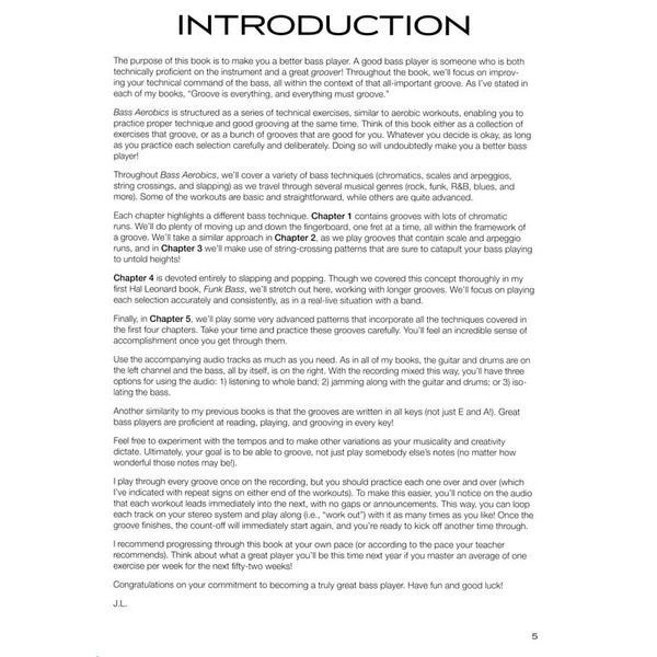 Hal Leonard Bass Aerobics