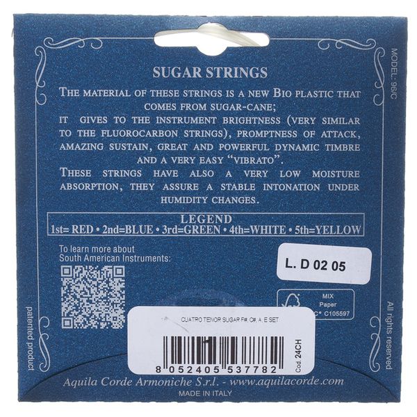 Aquila 24CH Sugar Series Cuator Tenor