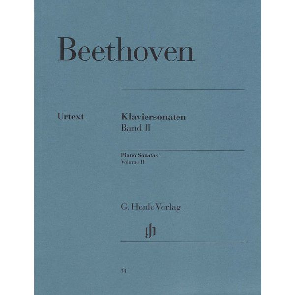 Henle Verlag Beethoven Klaviersonaten 2