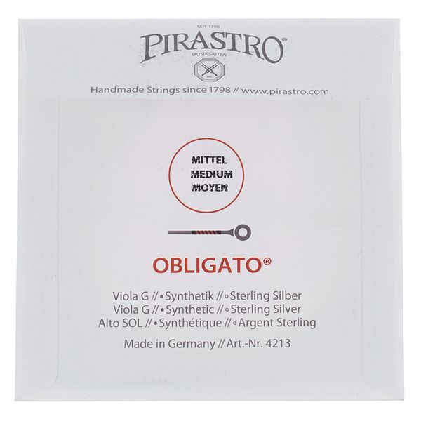 Pirastro Obligato Viola G Medium