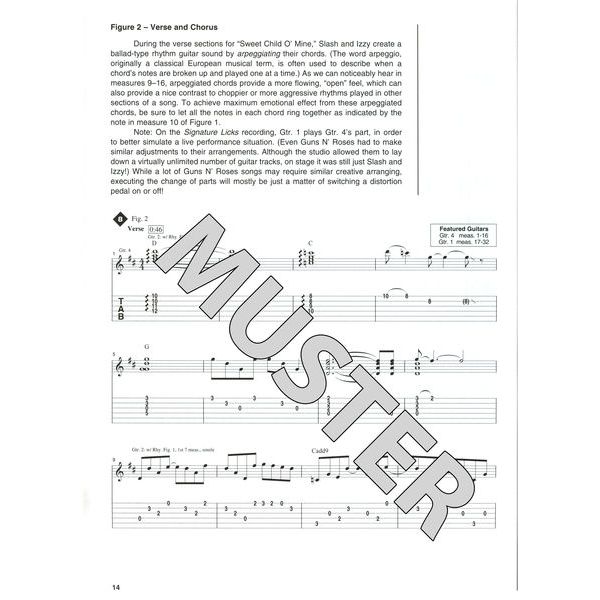 Hal Leonard Signature Licks Guns N' Roses