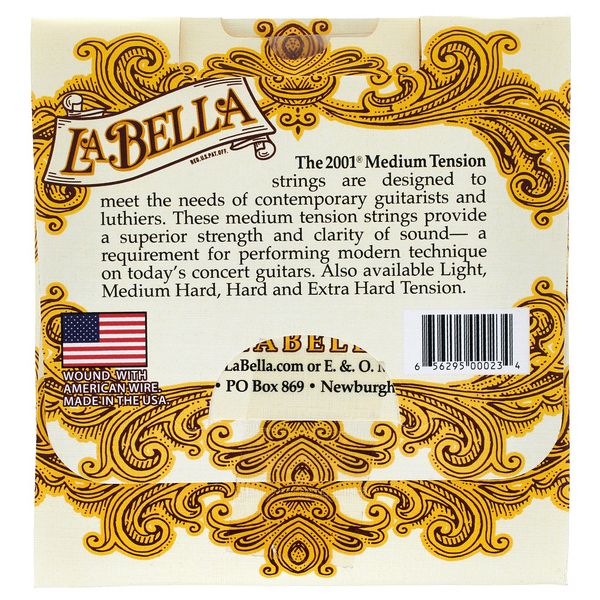 La Bella 2001 Classical Medium