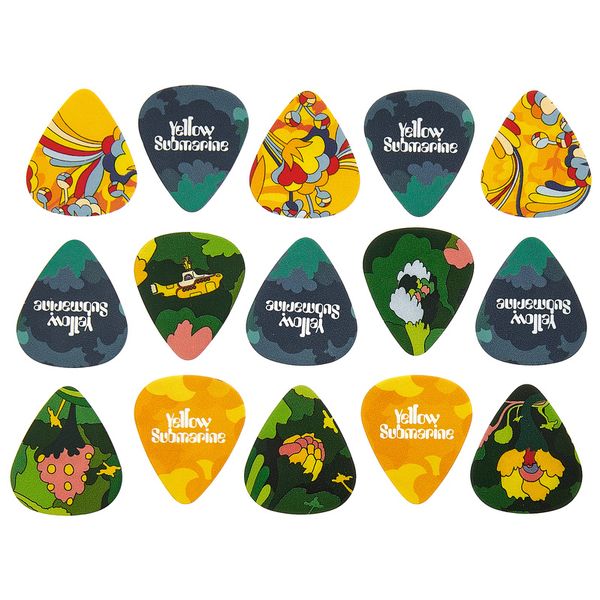 Daddario Beatles Yellow Sub Pick Pepper
