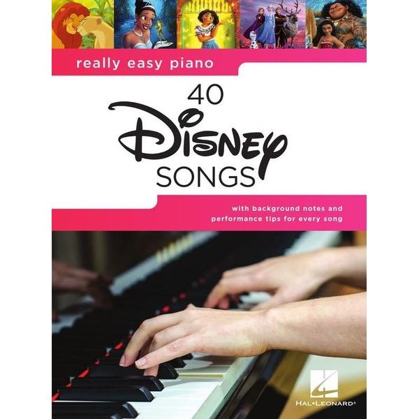 Hal Leonard Really Easy Piano Disney Songs