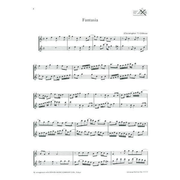 Universal Edition Duette der Renaissancemusik