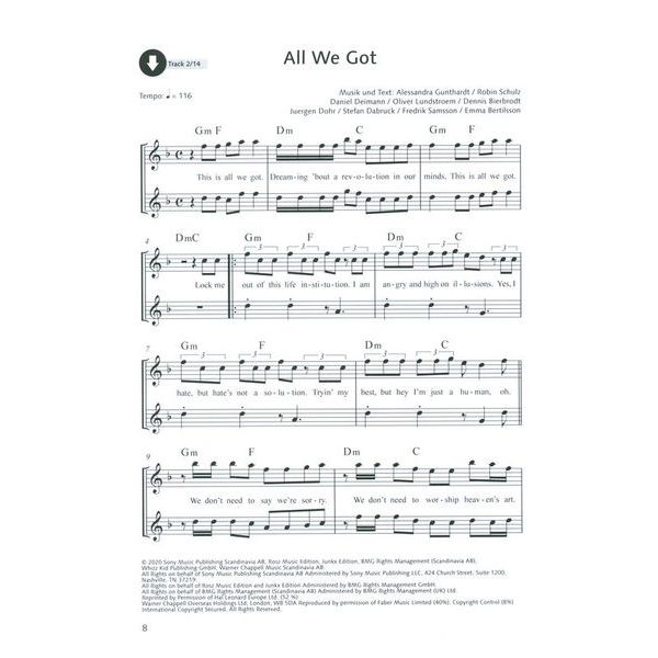 Schott Die Schönsten Popsongs 13