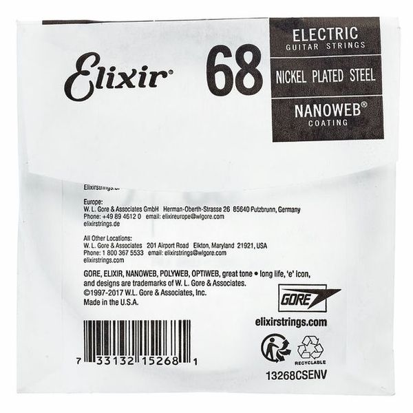 Elixir .068 Electric Guitar String