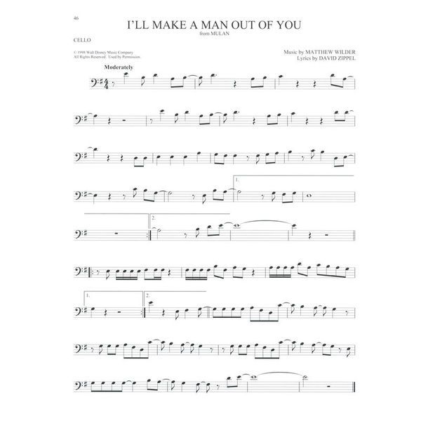 Hal Leonard 101 Disney Songs: Cello