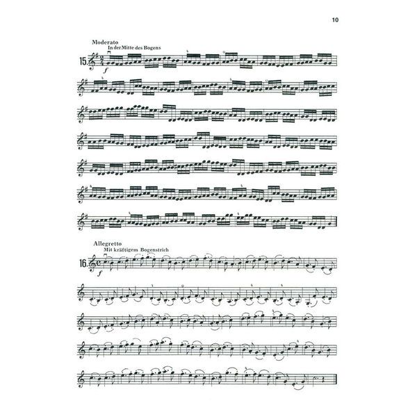 Musikverlag Wilhelm Halter Pracht Neue Violin Etüden 1