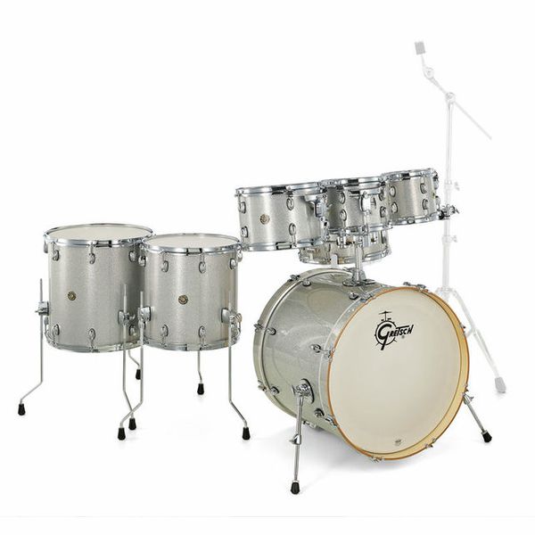 Gretsch Drums Catalina Maple 7-piece Silver