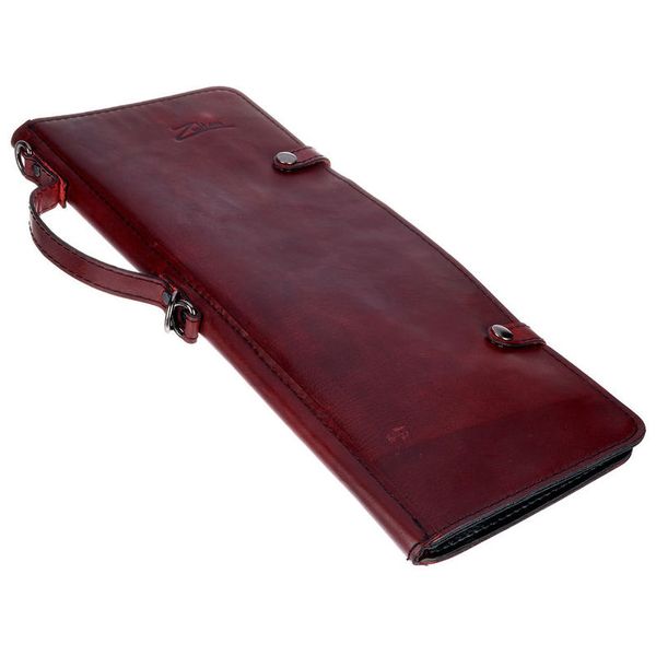 Zultan Leather Stick Bag Red