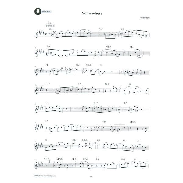 Advance Music Jazz Conception 3 A-Sax