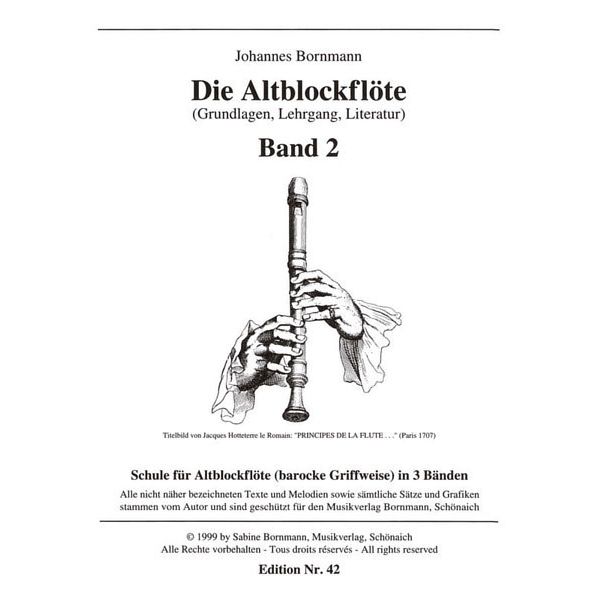 Johannes Bornmann Die Altblockflöte 2