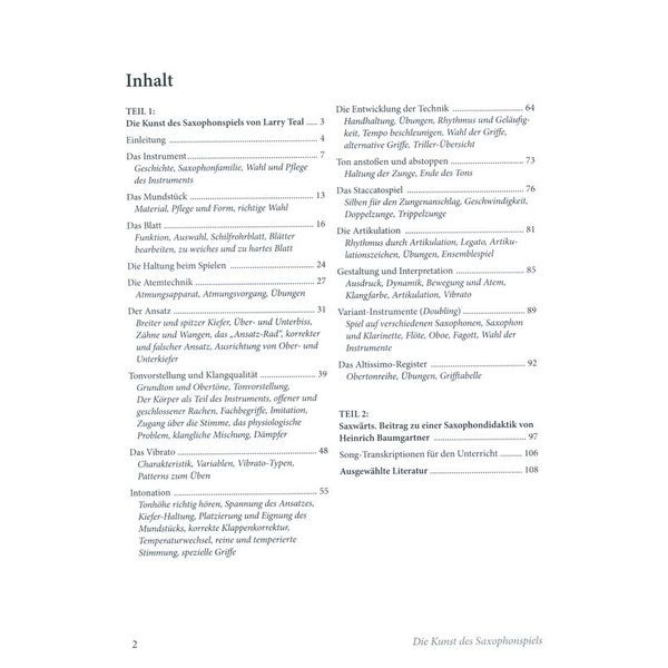 Alfred Music Publishing Die Kunst des Saxophonspiels