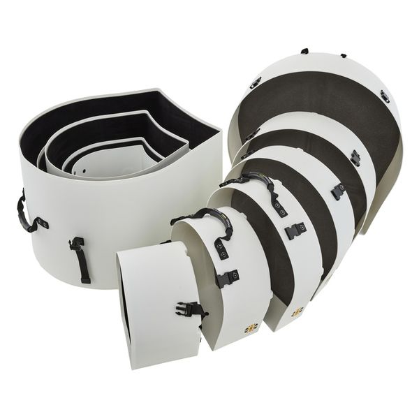 Hardcase HRockFus6 F.Lined Set White