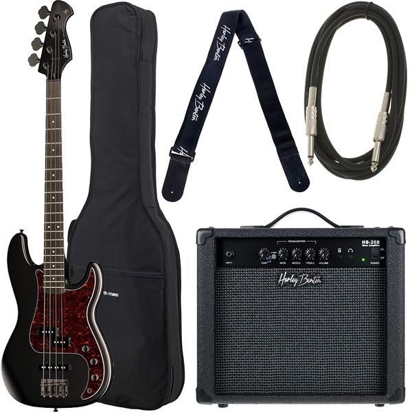 Harley Benton PJ-4 SBK Deluxe Series Bundle