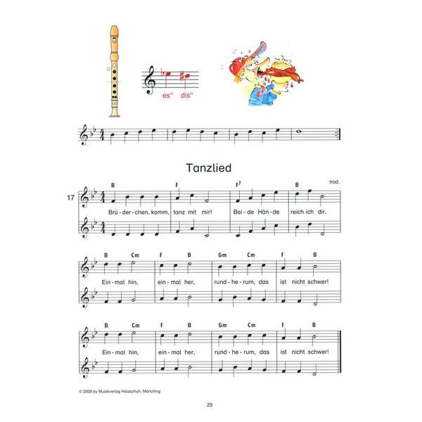 Holzschuh Verlag Jede Menge Flötentöne 3