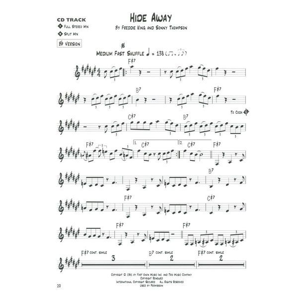 Hal Leonard Blues Play-Along Texas Blues