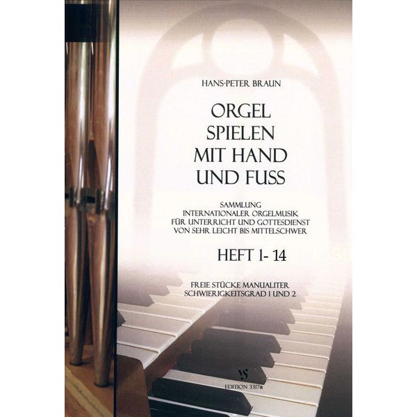 Strube Verlag Orgel spielen mit Hand und Fu