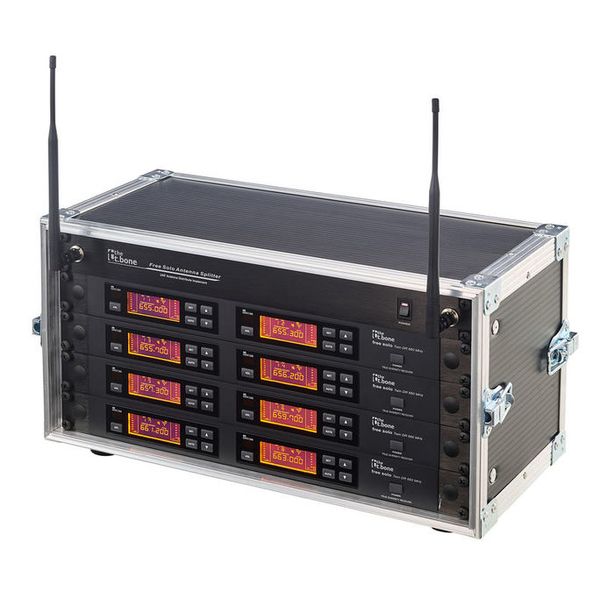 the t.bone free solo PT 520 MHz/8 CH Rack