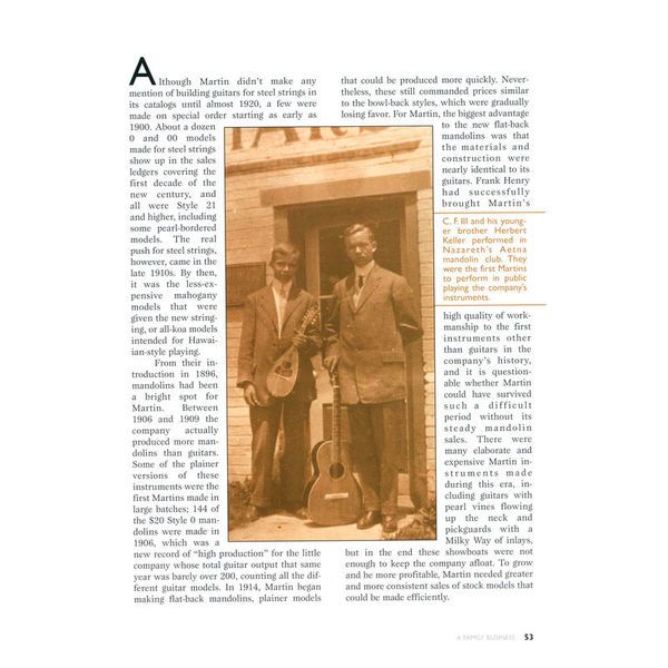 Hal Leonard Martin Guitar A History