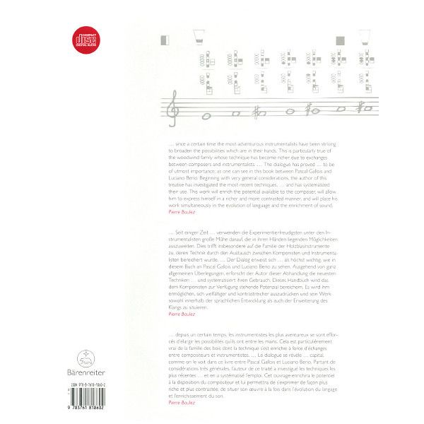 Brenreiter Die Spieltechnik des Fagotts