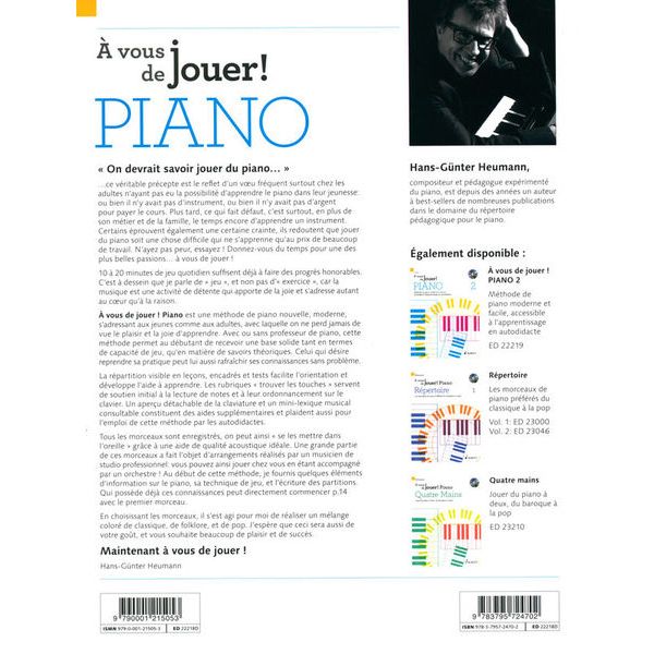 Schott  vous de jouer! Piano 1