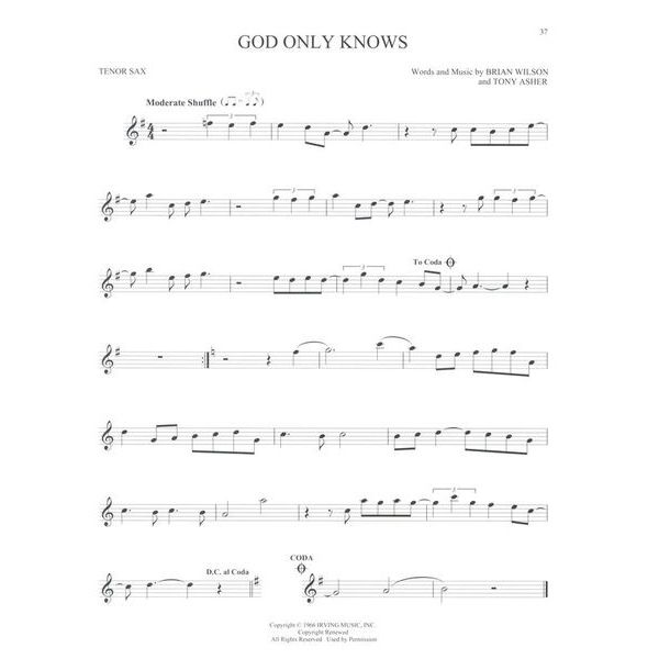 Hal Leonard 101 Popular Songs T-Sax